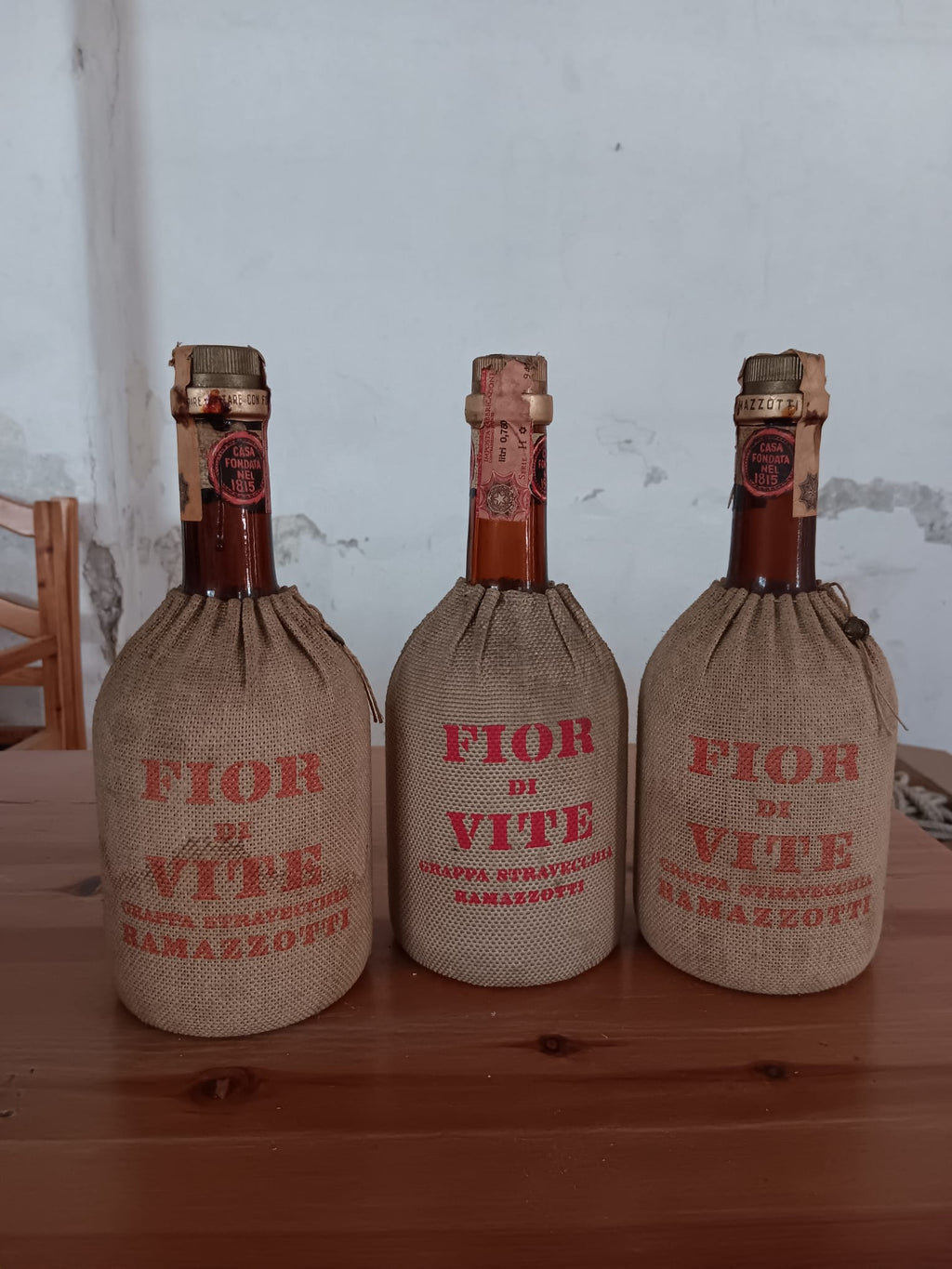 Antique liquor bottles